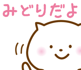 Sticker of MIDORI sticker #13532540