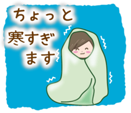 Women's Sticker Autumn and winter sticker #13532697