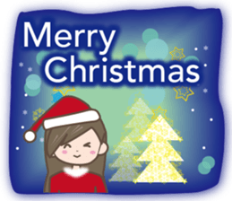 Women's Sticker Autumn and winter sticker #13532700