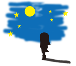 Women's Sticker Autumn and winter sticker #13532712