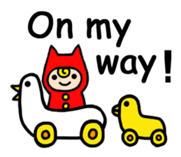 The words that shortened English. sticker #13532895