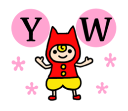 The words that shortened English. sticker #13532904