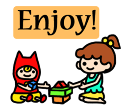 The words that shortened English. sticker #13532908