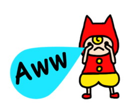 The words that shortened English. sticker #13532913