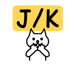 The words that shortened English. sticker #13532914