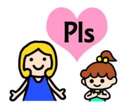 The words that shortened English. sticker #13532915