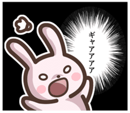 Badminton Rabbit 2 sticker #13533201
