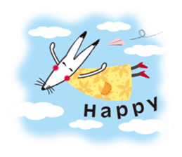 Lovely Fox sticker #13534018