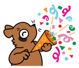 Drunkard racoon dog sticker #13534224