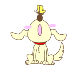 free dog, "Cocoa" sticker #13534320