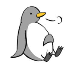 penzaburoh penguin sticker #13534366