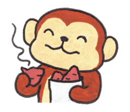 Saruru's autumn and Halloween sticker sticker #13534659