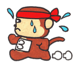 Saruru's autumn and Halloween sticker sticker #13534664