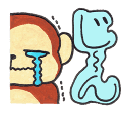 Saruru's autumn and Halloween sticker sticker #13534669