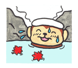 Saruru's autumn and Halloween sticker sticker #13534691