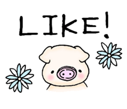 Oink Pig (In English) sticker #13535136