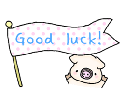 Oink Pig (In English) sticker #13535146