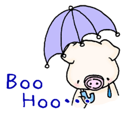 Oink Pig (In English) sticker #13535158