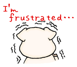 Oink Pig (In English) sticker #13535160