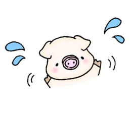 Oink Pig (In English) sticker #13535163
