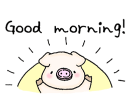 Oink Pig (In English) sticker #13535170