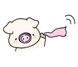 Oink Pig (In English) sticker #13535172