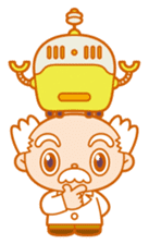 Petit_Robot_01 sticker #13535214