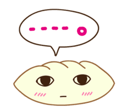 Puni-chan of dumplings sticker #13535917