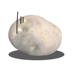 Surreal potatoes sticker #13536053