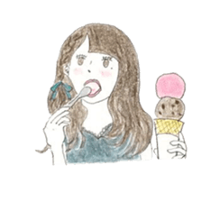 sweet and mysterious girls sticker #13536104