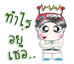 Mr. JoJo. scientist sticker #13536631