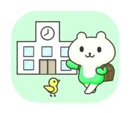 The hinode-bear sticker #13536943