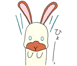 Chappy(cute rabbit) sticker #13537097