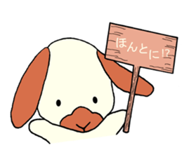 Chappy(cute rabbit) sticker #13537099