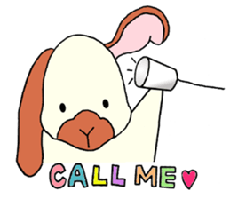 Chappy(cute rabbit) sticker #13537101