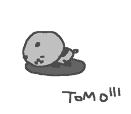 Tomo cute panda stickers! sticker #13537502