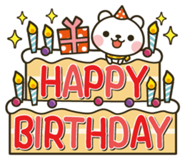 It's a winter bear / Big letter ver. sticker #13537563