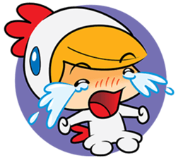 Happiness Chicken sticker #13538032