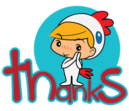 Happiness Chicken sticker #13538035