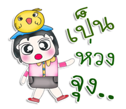 Mr. Kenta.^^ Love bird. sticker #13538351