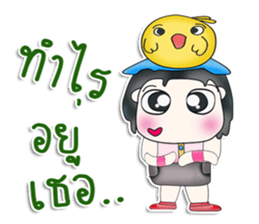 Mr. Kenta.^^ Love bird. sticker #13538375