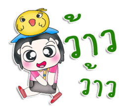 Mr. Kenta.^^ Love bird. sticker #13538383