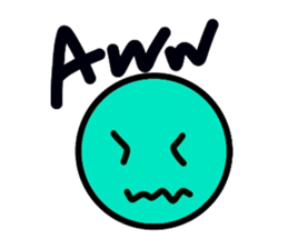 Daily life stickers Smiles sticker #13538677