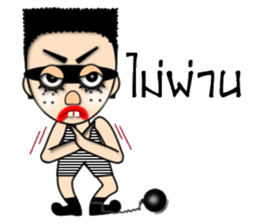 2 teeth thief new edition sticker #13538806