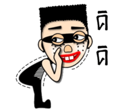 2 teeth thief new edition sticker #13538824