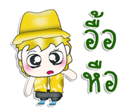 Mr. Kuwabara.^^ Hello! sticker #13539296