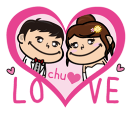 Marriage gift sticker #13539664