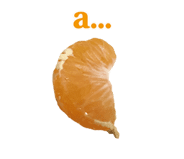 Surreal orange sticker #13539689