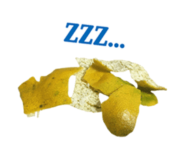 Surreal orange sticker #13539695