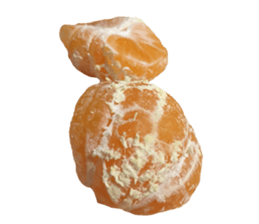 Surreal orange sticker #13539699